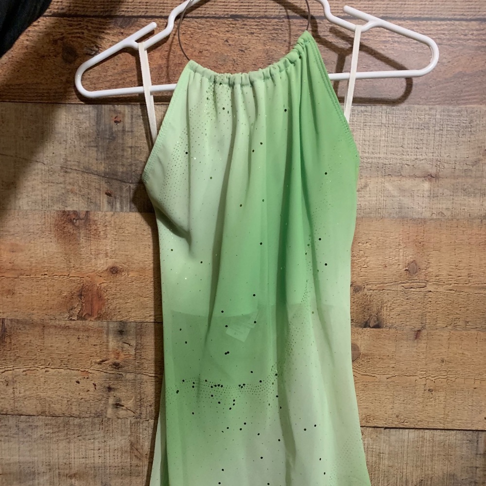 Green Halter Top